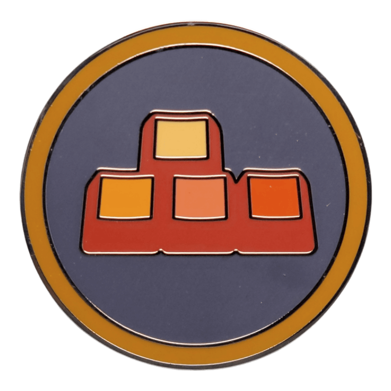 Camp PAX WASD Badge