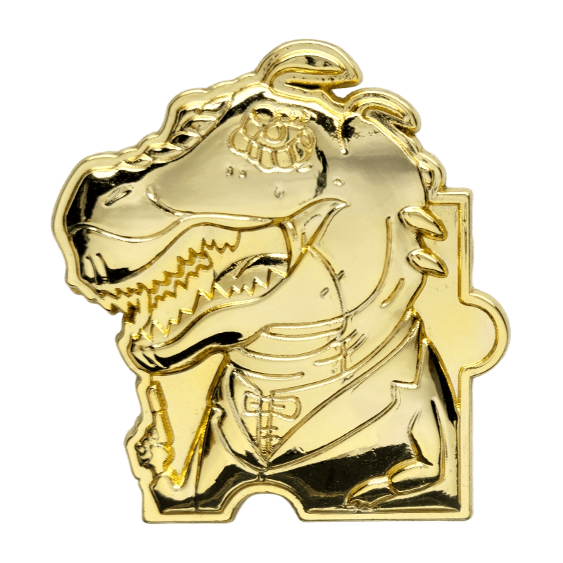 Gold Rex Ready Puzzle Piece