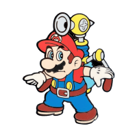 Mario and F.L.U.D.D (SMS) Super Mario Sunshine