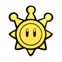 Shine Sprite (SMS) Super Mario Sunshine