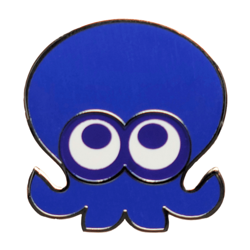Splatoon 3 Blue Octopus
