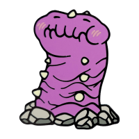 Friend Folio - Purple Worm
