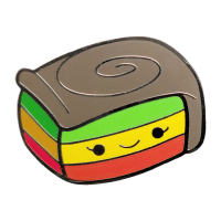 Rainbow Cookie Lidija Food