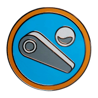 Camp PAX Pinball Badge