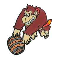 Donkey Kong Barrel Throw