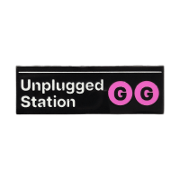 Unplugged 2025 Station Sign