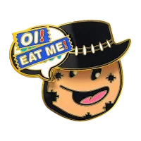 Oi! Eat me! Cookie