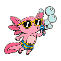 Bubble Blowing Axolotl