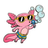 Bubble Blowing Axolotl